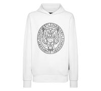 Plein Sport - Hooded Sweatshirt Tiger - - Sport - Uomo - Bianco - 3XL