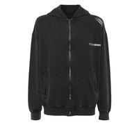 Plein Sport - Hoodie Sweatjacket Cold Dye - - Sport - Uomo - Nero - L