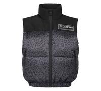 Plein Sport, ,Jackets ,Donna ,Multicolore ,XS Padded Vest Leopard