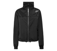 Plein Sport, ,Jackets ,Donna ,Nero ,2XL Cropped Windbreaker LS Scratch