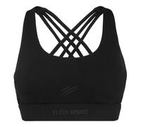 Plein Sport - Jersey Crop Top - - Sport - Donna - Nero - S