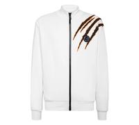 Plein Sport - Jogging Jacket Scratch - - Sport - Uomo - Bianco - M