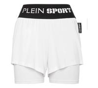 Plein Sport, ,Shorts ,Donna ,Bianco ,L Jogging Shorts Basic