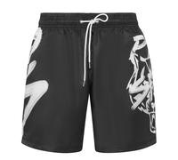 Plein Sport, ,Swimwear ,Uomo ,Nero ,L Jogging Shorts