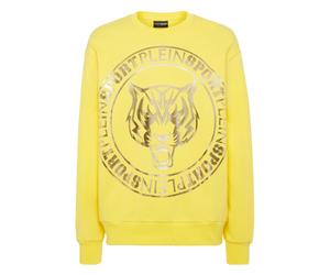 Plein Sport - Longsleeve Sweatshirt Tiger - - Sport - Uomo - Giallo - L