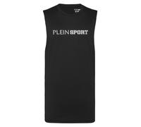 Plein Sport Maglietta grigio chiaro / nero Uomo Plein Sport XL