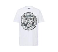 Plein Sport Maglietta grigio scuro / nero / bianco Uomo Plein Sport L