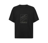 Plein Sport Maglietta 'Scratch' oro / nero Uomo Plein Sport S