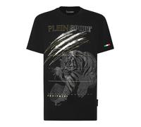 Plein Sport Maglietta 'Tiger' oro / nero / argento Uomo Plein Sport S oro / nero / argento