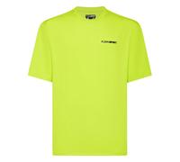 Plein Sport - Micro Rib T-shirt Round Neck SS - - Sport - Uomo - Giallo - XS
