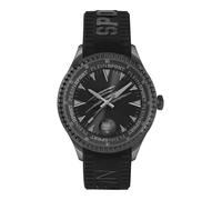 Plein Sport - Orologio analogico al quarzo Lineman da uomo, Ip Black/Black - Ps5ba0424, cinghia