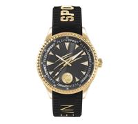 Plein Sport Orologio analogico ' LINEMAN ' oro / nero, Taglia One Size