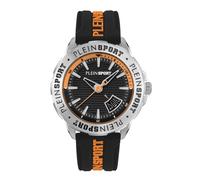 Plein Sport Orologio analogico 'Rampage' arancione / nero / argento Uomo Plein Sport One Size arancione / nero / argento