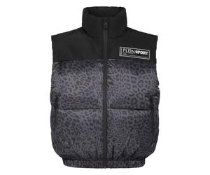 Plein Sport - Padded Vest Leopard - - Sport - Donna - Multicolore - XL