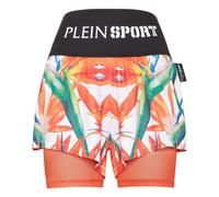 Plein Sport - Pantaloncini da jogging a doppio strato - - Sport - Donna - Multicolore - S