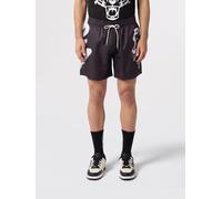 Plein Sport Pantaloncini jogging in tessuto tecnico stretch 4XL Nero