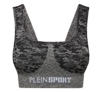 Plein Sport - Seamless Crossed Straps Sport Bra - - Sport - Donna - Nero - S