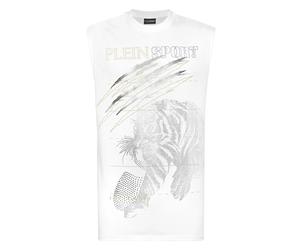 Plein Sport - Sleeveless Tops - - Sport - Uomo - Bianco - S