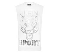Plein Sport - Sleeveless Tops - -Tops -Uomo -Bianco -2XL