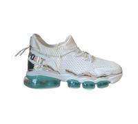 Plein Sport - Sneaker Runner in Mesh Blu Chiaro - - Shoes - Uomo - Bianco - 41 EU