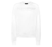 Plein Sport, ,Sweatshirts & Hoodies ,Donna ,Bianco ,M Jogging Sweatshirt LS