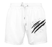 Plein Sport, ,Swimwear ,Uomo ,Bianco ,5XL Boxer Shorts