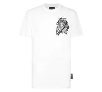 Plein Sport - T-Shirt Girocollo Tiger - - Sport - Uomo - Bianco - 5XL