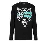 Plein Sport - T-Shirt Girocollo Tigre - - Sport - Uomo - Nero - M