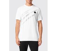 Plein Sport - T-Shirt Girocollo Scratch - - Sport - Uomo - Bianco - M