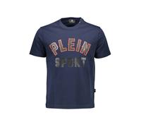 PLEIN SPORT T-SHIRT MANICHE CORTE UOMO BLU TAGLIA = 2XL