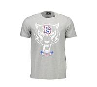 PLEIN SPORT T-SHIRT MANICHE CORTE UOMO GRIGIO