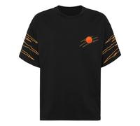 Plein Sport - T-Shirt Round Neck SS Scratch - - Tops - Uomo - Nero - 2XL