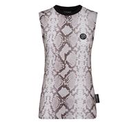Plein Sport - Tank Top Python - - Sport - Donna - Grigio - S