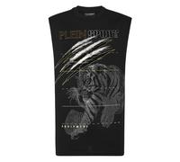 Plein Sport - Tank Top Tiger - - Sport - Uomo - Nero - 3XL