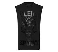 Plein Sport - Tank Top Tiger - - Sport - Uomo - Nero - XL