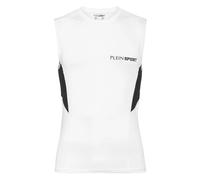Plein Sport - Technical Jersey T-shirt Sleeveless - - Sport - Uomo - Bianco - 2XL