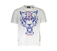 Plein Sport - Tiger Head Graphic Tee - - Sport - Uomo - Bianco - M