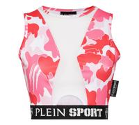 Plein Sport - Top Corto da Jogging Camouflage - - Sport - Donna - Multicolore - S