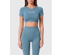 Plein Sport Top crop XXL Azzurro
