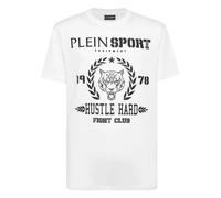 Plein Sport, ,Tops ,Uomo ,Bianco ,5XL T-Shirt Girocollo