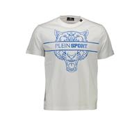 Plein Sport, ,Tops ,Uomo ,Bianco ,L T-Shirt a Maniche Corte