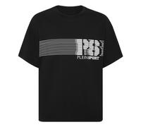 Plein Sport, ,Tops ,Uomo ,Nero ,2XL T-Shirt Girocollo Ss Logo