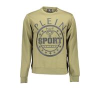 Plein Sport Verde Cotton Men Sweatshirt - XXL