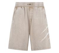 Plein Sport - Washed Shorts Crackle Scratch - - Sport - Uomo - Beige - 2XL