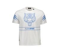Plein Sport White Cotton Men's T-Shirt - L