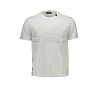 Plein Sport White Cotton Men's T-Shirt - L