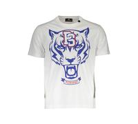 Plein Sport White Cotton Mens TShirt - S
