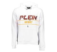 Plein Sport "Bianco Cotton Men Sweatshirt" - XXL