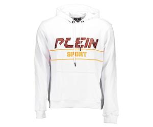 Plein Sport White Cotton Sweater