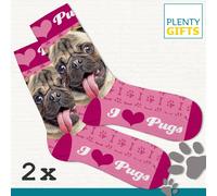Plenty Gifts 2 Paia Di Calzini Per Animali Colorati Molte Taglie 24 Motivi